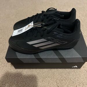 kids' adidas f50 league fg mg j soccer shoes size 4.5